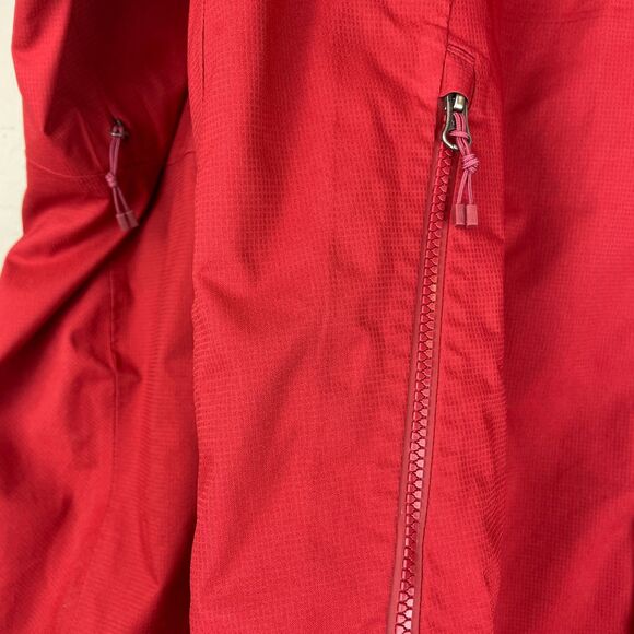 ~ REI Mens XXL E1 Elements Rain Jacket Hooded Shell Light Resistant Zips Adjusts - Picture 11 of 16